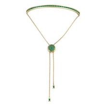  Emerald Baguette Toggle Bracelet
