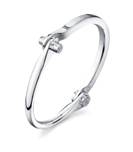 Pave Knob and Hinge Handcuff