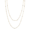 48" Mixed Diamond Baguette By The Yard Necklace