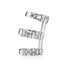 18K Gold, Mixed Cut Diamond Triple Earcuff